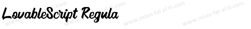 LovableScript Regula字体转换